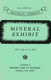 11th Annual Franklin-Sterling Mineral Exhibit - 1967