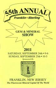 55th Annual Franklin-Sterling Gem and Mineral Show - 2011
