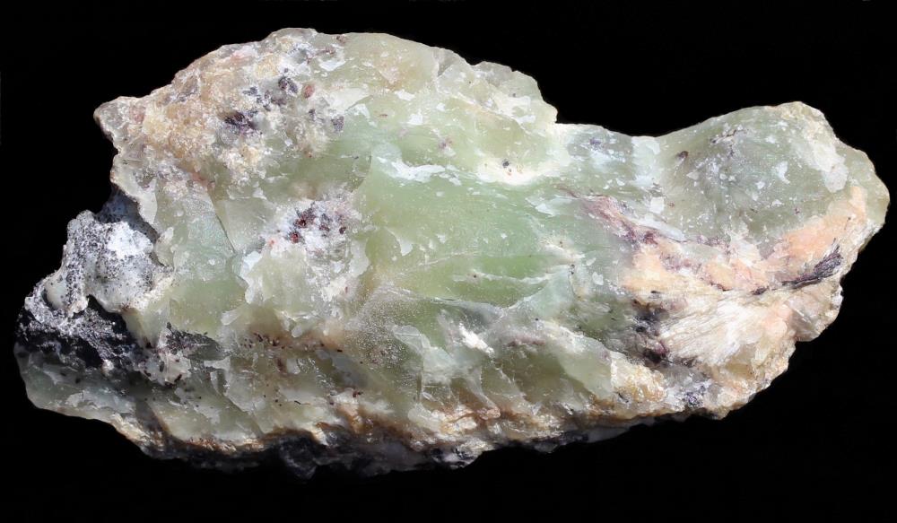 Sea Foam willemite, calcite and franklinite
