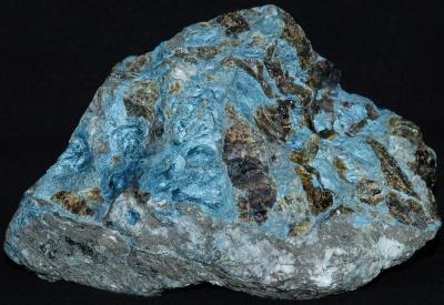 Magnesioriebeckite, sphalerite, lennilenapeite and minor calcie from Franklin, NJ