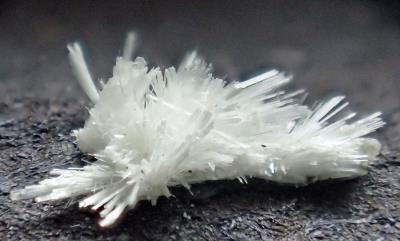 Picropharmacolite crystals, Sterling Hill Mine, Ogdensburg, NJ