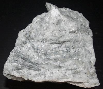 Tremolite crystal sprays in franklin marble from the Franklin Quarry Franklin, NJ