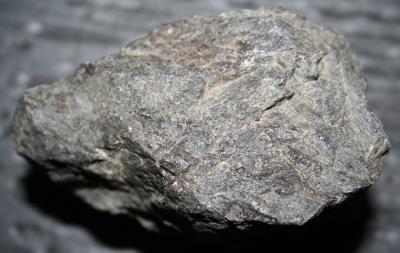 Black willemite, Sterling Hill Mine "cross-member"